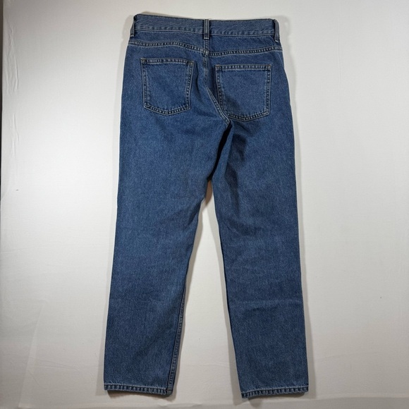 COS Slim Fit Low Rise Cropped Jeans Women’s Size 26 Blue Cotton Denim - Picture 8 of 12